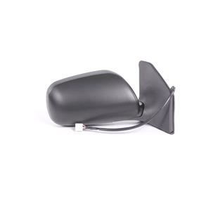 Wing Mirrors, Right Wing Mirror (electric, heated, rectangular connector block) for Toyota AVENSIS Saloon, 2003 2006, 