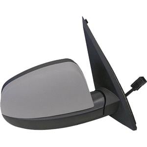 Wing Mirrors, Right Wing Mirror (electric, heated, primed cover) for Opel MERIVA 2003 2010, 