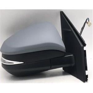 Wing Mirrors, Right Wing Mirror (electric, heated, indicator, power folding, primed cover) for Toyota RAV 4 IV, 2012 2018, 