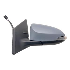 Wing Mirrors, Left Wing Mirror (electric, heated, indicator, primed cover) for Toyota AURIS 2012 Onwards, 