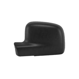 Wing Mirrors, Left Wing Mirror Cover (black, grained) for VW CADDY III van, 2004 2015, 