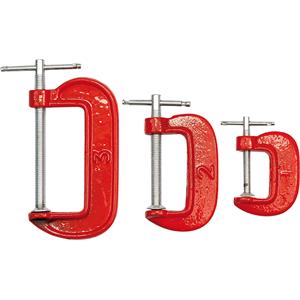 Hardware, C CLAMP SET 25, 50, 75MM, 
