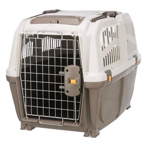 Dog and Pet Travel Accessories, Skudo 4 Pet Transport Box and IATA Approved Flight Set   Medium, Trixie