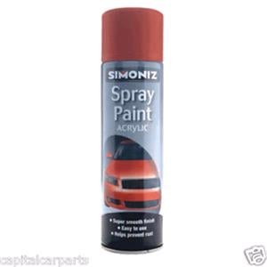Basic Car Paints, Simoniz Red Oxide Primer Aerosol - 500 ml, Simoniz