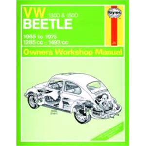 Haynes DIY Workshop Manuals, Haynes manual for Volkswagen Beetle 1300 and 1500 (65   75), Haynes
