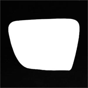 Wing Mirrors, Left Stick On Wing Mirror Glass for Kia VENGA, 2010 Onwards, 
