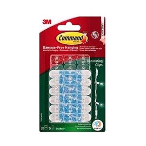 Glues and Adhesives, 3M Command Water Resistant Decorating Clips, 3m