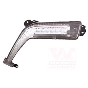 Lights, Right Daytime Running Lamp (LED, Original Equipment) for Peugeot 308 CC 2011 2013, 