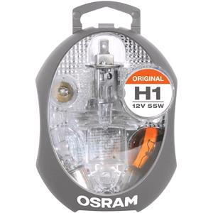 Bulbs   by Bulb Type, Osram Original H1 Spare Bulb Kit, Osram