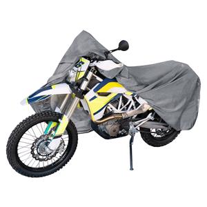 Motorbike and Scooter Covers, Motorbike Cover Grey Size XL 255x110x135cm, Walser