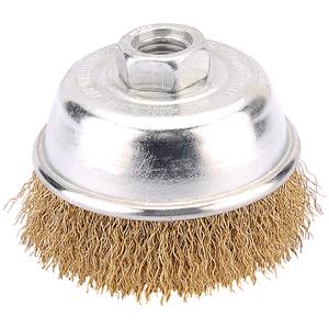 Wire Cup Brushes, Draper 41442 75mm Heavy Duty Wire Cup Brush with M14 Thread, Draper