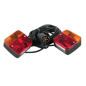 Towing Accessories, Pronto Fari, pre wired trailer lights wiring set, 12V, Lampa