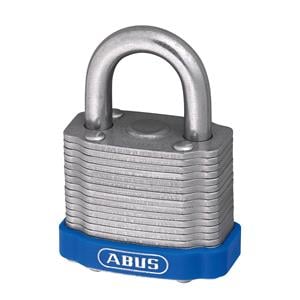 Locks and Security, ABUS Robust Blue Laminated Steel Weatherproof Padlock   40mm, ABUS