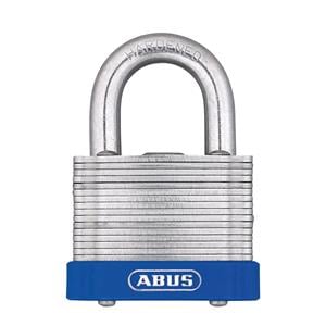 Locks and Security, ABUS Robust Blue Laminated Steel Weatherproof Padlock   50mm, ABUS