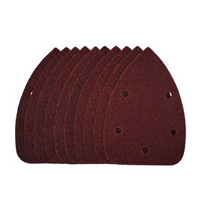 Sanding Sheets, Draper 42105 Detail Sanding Sheets with Hook and Loop, 140mm, 40 Grit, SSD2 (Pack of 10), Draper