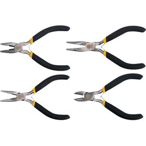 Tools & DIY, MINI PLIERS 125MM 4PCS, VOREL