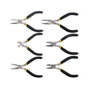 Tools & DIY, MINI PLIERS 125MM 6PCS, VOREL