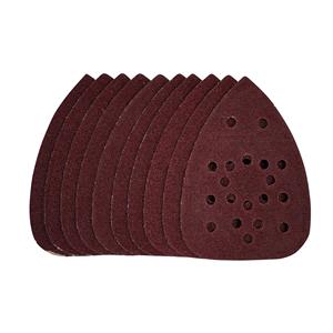 Sanding Sheets, Draper 42982 Detail Sanding Sheets with Hook and Loop, 140mm, 40 Grit, SSD3 (Pack of 10), Draper