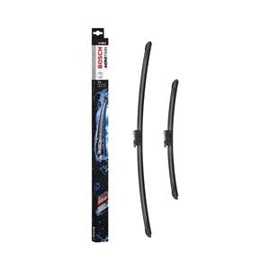 Wiper Blades, BOSCH A539S Aerotwin Flat Wiper Blade Front Set (650 / 400mm   Top Lock Arm Connection) for Toyota AVENSIS Saloon, 2009 Onwards, Bosch