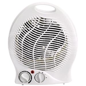 Electric Heaters, Status Upright Portable Fan Heater with 2 Heat Settings   1000W   2000W, STATUS