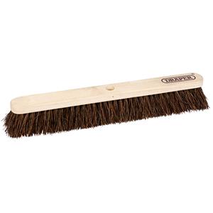 Brushes and Brooms, Draper 43775 Stiff Bassine Broom Head (600mm), Draper