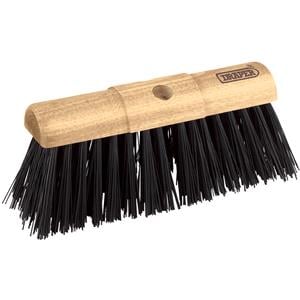 Brushes and Brooms, Draper 43778 Saddleback Broom Head (330mm), Draper