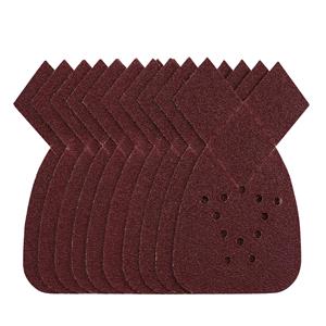 Sanding Sheets, Draper 43848 Detail Sanding Sheets with Hook and Loop, 140mm, 40 Grit, SSD4 (Pack of 10), Draper