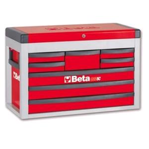 Tool Chests, Portable Tool Chest, Red with 8 drawers, Beta