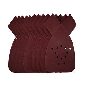 Sanding Sheets, Draper 43993 Detail Sanding Sheets with Hook and Loop, 140mm, 120 Grit, SSD4 (Pack of 10), Draper