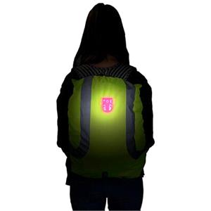 Hi Vis, Hi Vis Clip on LED Multilight (WIDE) in Pink, Safety Maker