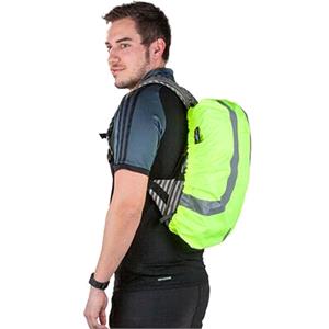 Hi Vis, Hi Vis  Reflective Water Resistant Bag Cover in Neon Yellow, Safety Maker