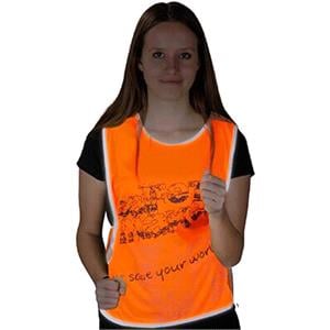 Hi Vis, Hi Vis  Reflective Cape in Neon Orange, Safety Maker