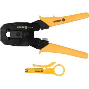 Hardware, TELEPHONE PLUG CRIMPING TOOL RJ45/10/11, VOREL