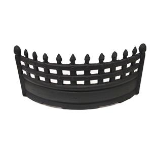 Fireside Accessories, FIRE FRONTS CURVED 18" BLACK, 