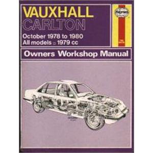 Haynes DIY Workshop Manuals, Vauxhall Carlton (1978 1986) Haynes Manual, Haynes