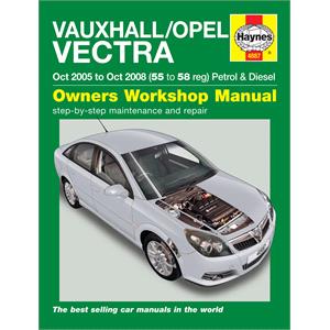 Haynes DIY Workshop Manuals, Vauxhall Opel Vectra (05 08), Haynes