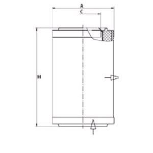 Filter, compressed air system, MANN Filter, compressed air system, MANN