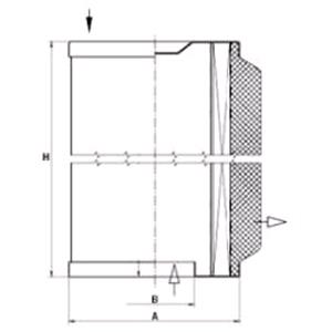 Filter, compressed air system, MANN Filter, compressed air system, MANN