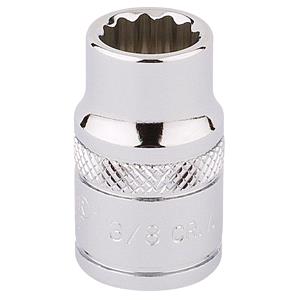Sockets, Draper Expert 49017 3 8 inch Square Drive Hi Torq 12 Point Socket (3 8 inch), Draper