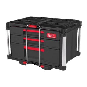 Tool Boxes, Milwaukee Packout 2+1 Drawer Tool Box, Milwaukee