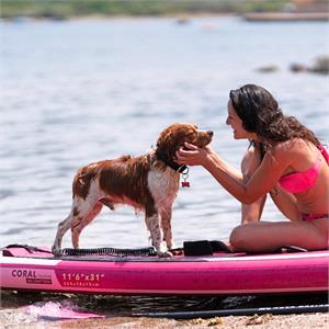 Aqua Marina Coral Touring (2025) 11'6" iSUP with Paddle and Coil Leash