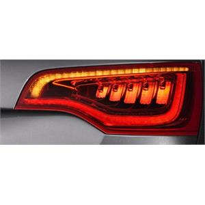 Lights, Right Rear Lamp (On Tailgate, LED, Original Equipment) for Audi Q7 2010 on, 