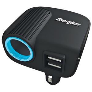 Chargers And Power Supply, Energizer Single Socket Adaptor & Twin uSB   12V, ENERGIZER