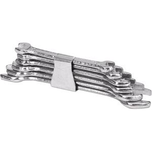 Spanners and Adjustable Wrenches, DOUBLE OPEN END SPANNER SET 6PCS, 