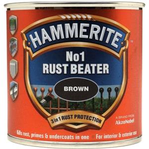 Specialist Paints, Hammerite No.1 Rust Beater Dark Brown 250ml, Hammerite Paint