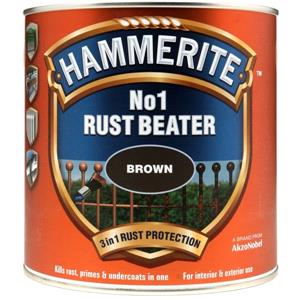 Specialist Paints, Hammerite No.1 Rustbeater Dark Brown 2.5 Litre, Hammerite Paint