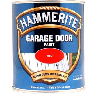 Specialist Paints, Hammerite Garage Door Paint   Red   750ml, Hammerite Paint