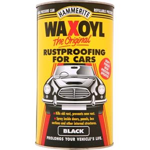 Body Repair and Preparation, Waxoyl Rust Treatment Pressure Can   Black   2.5 Litre, WAXOYL