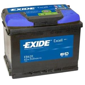 Batteries, Exide EB620 Excell Battery 027 3 Year Guarantee, Exide