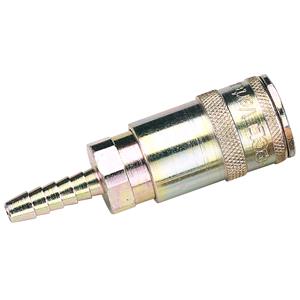 Air Fittings, Draper 51412 1 4 inch Bore Vertex Air Line Coupling with Tailpiece (Sold Loose), Draper